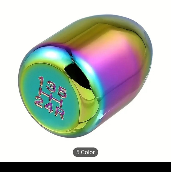 Short Shift Knob 5 Speed Gear shift Handle Shifter Knob Aluminum - Picture 2 of 11